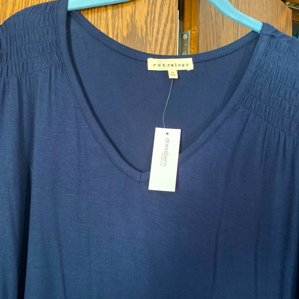 Navy top